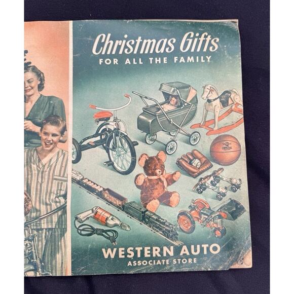 1950's Western Auto Christmas Toy Catalog -NOMA Lionel Trains Disney & More! T14 - Picture 2 of 10